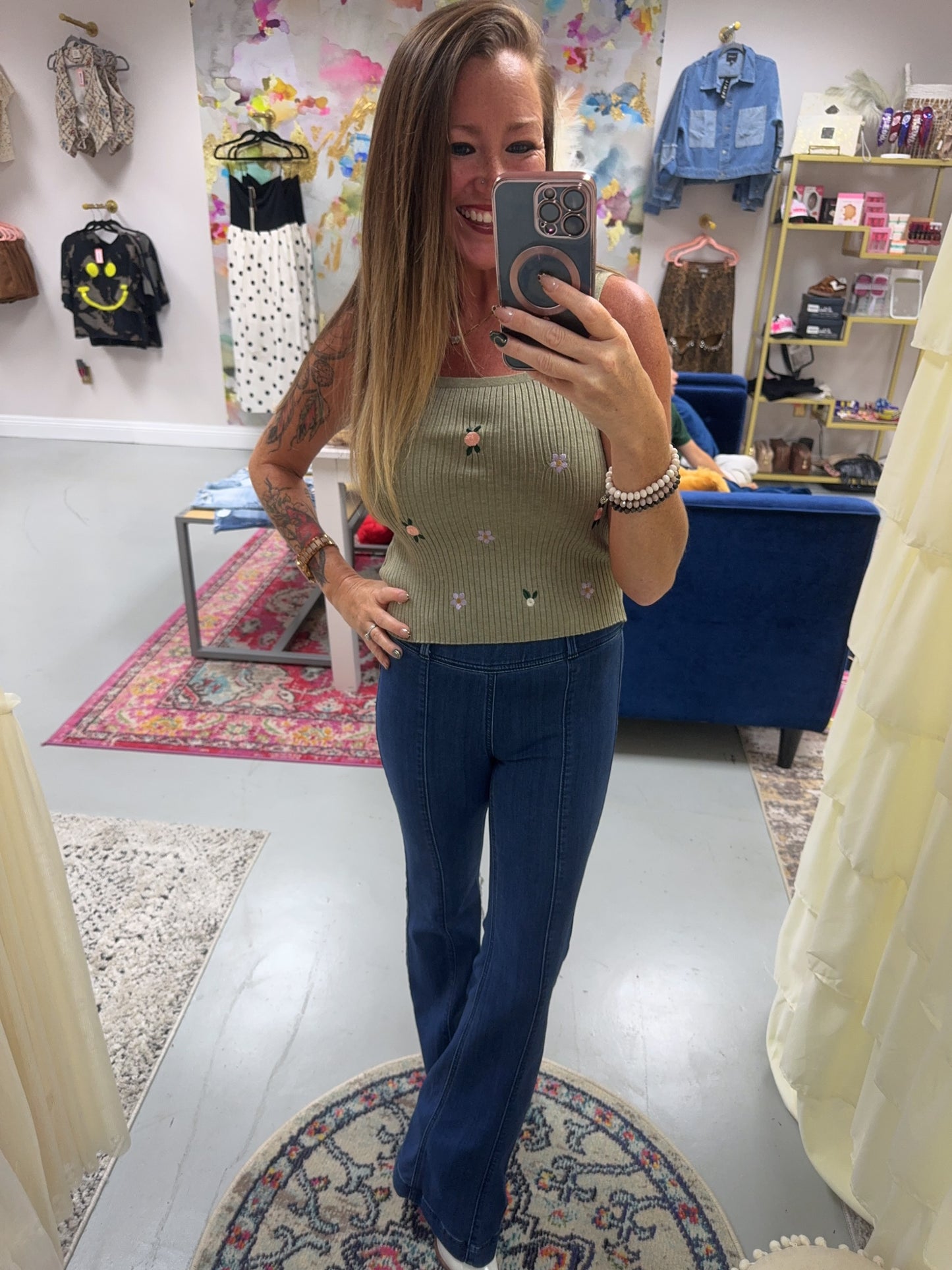 Tea Time Sweater Tank