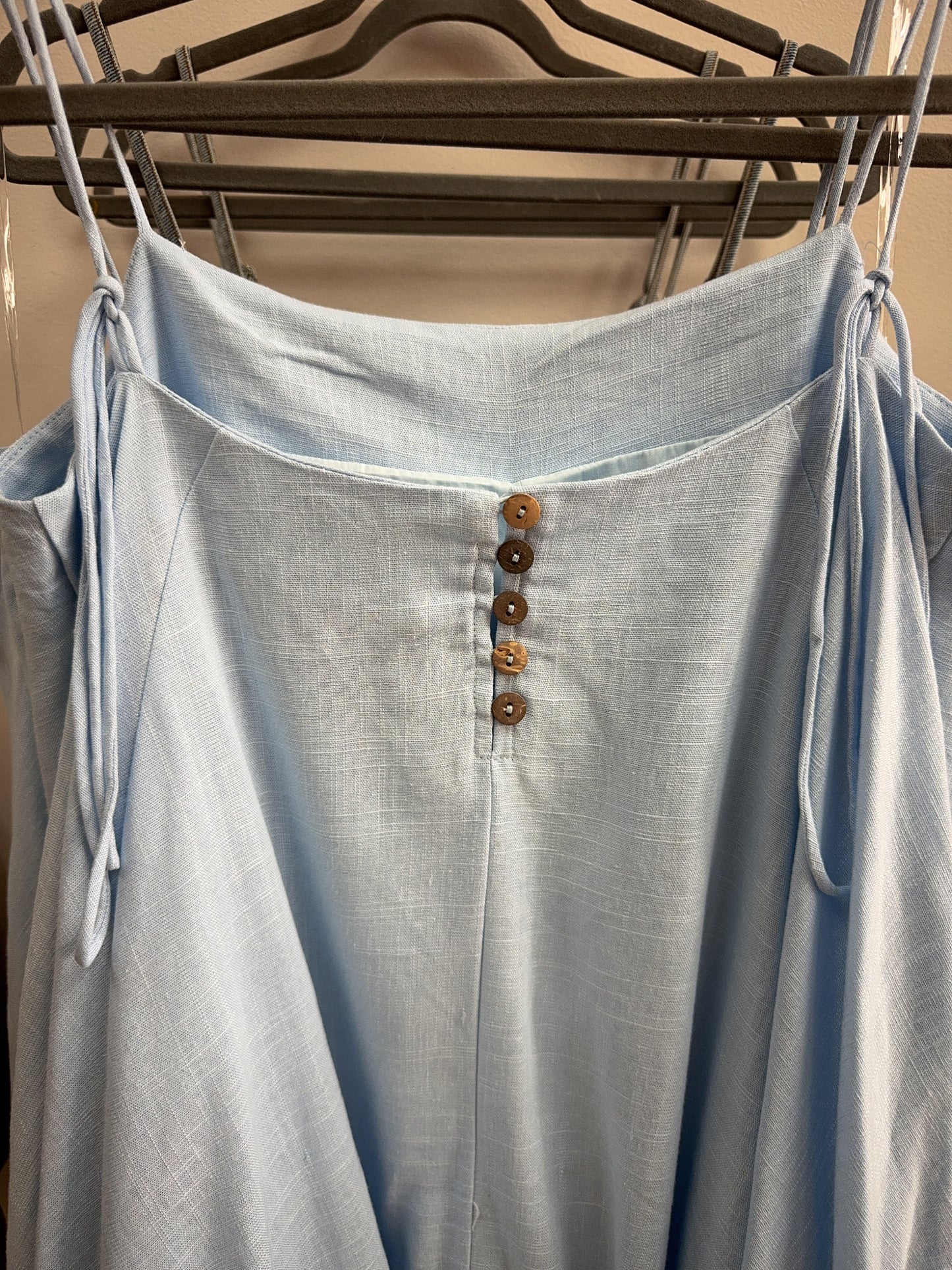 Blue Cami Mini Dress