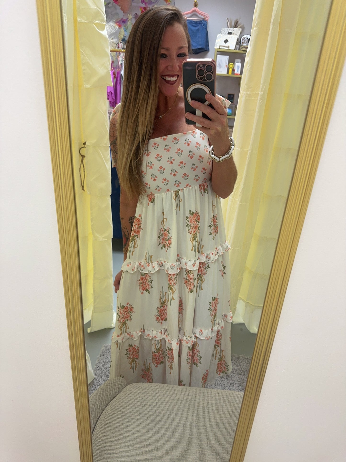 Stevie Boho Floral Dress