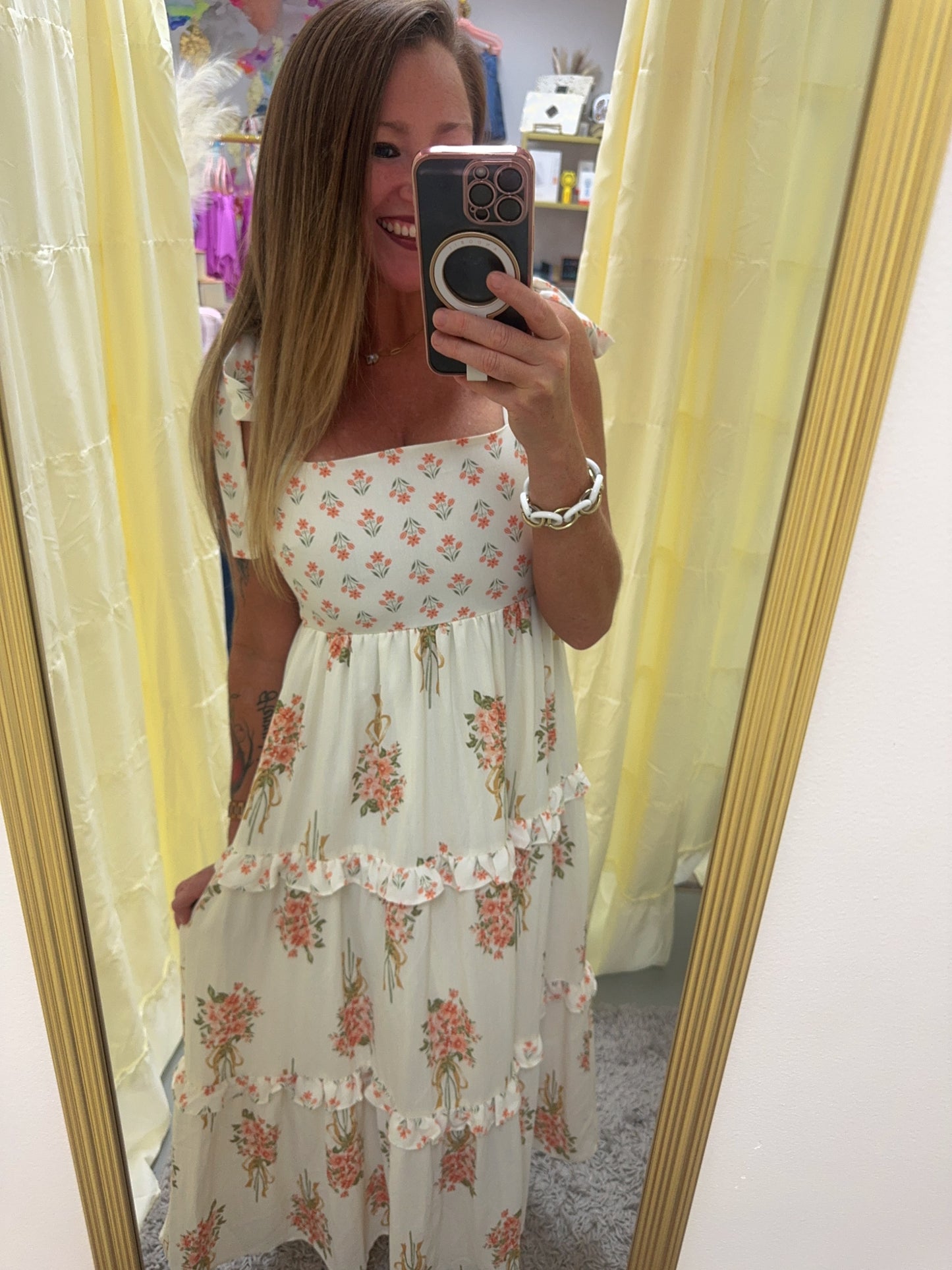 Stevie Boho Floral Dress