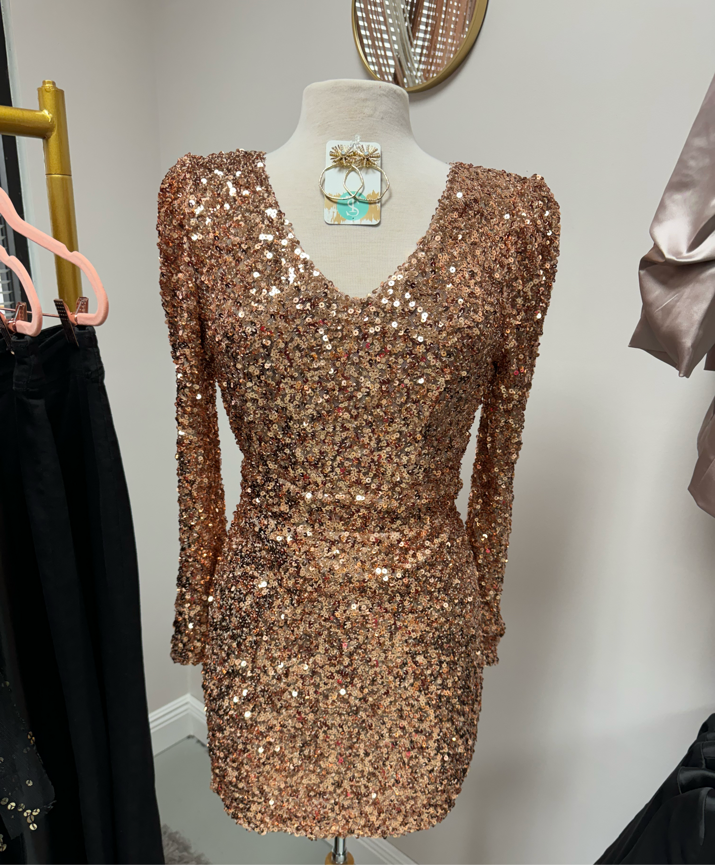 Made To Sparkle Sequin Dress