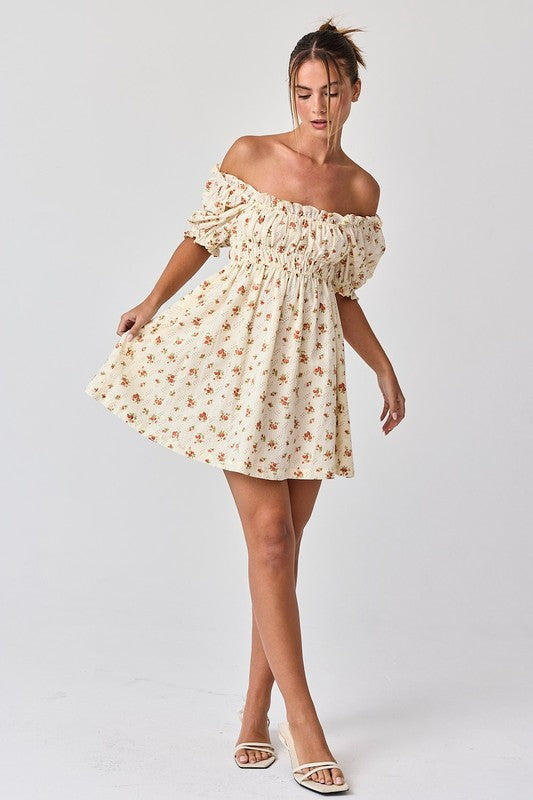 Emily Rose Babydoll Mini Dress