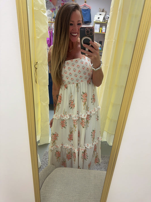 Stevie Boho Floral Dress