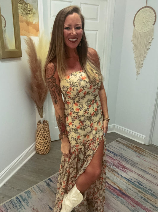 Blooming In Fall Dress