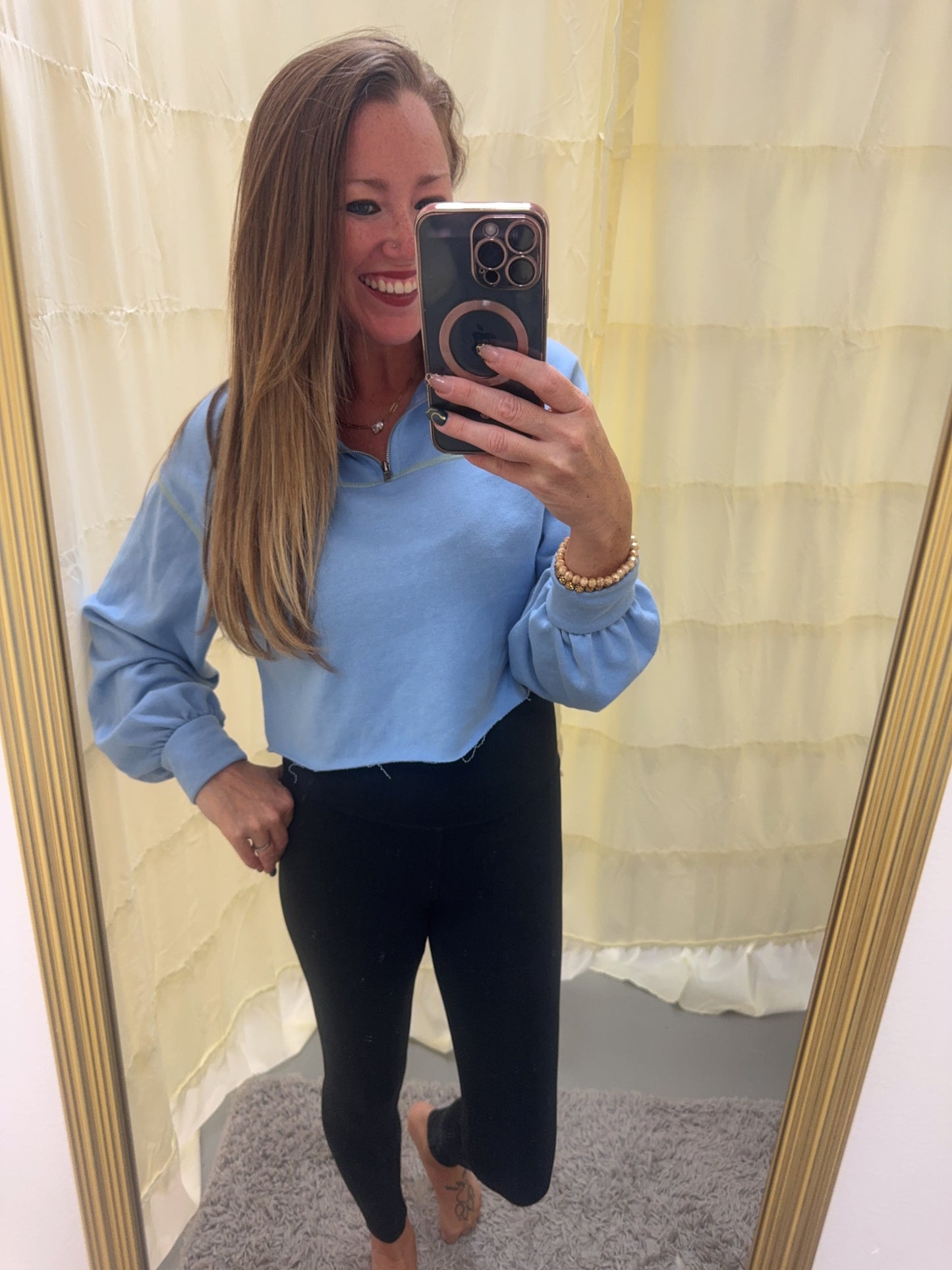 Marina Time Contrast Pullover
