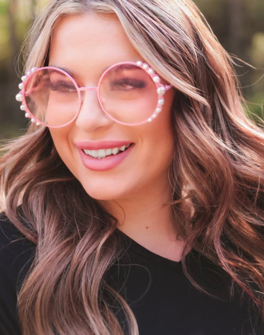 Fierce and Flirty Sunglasses -Pink