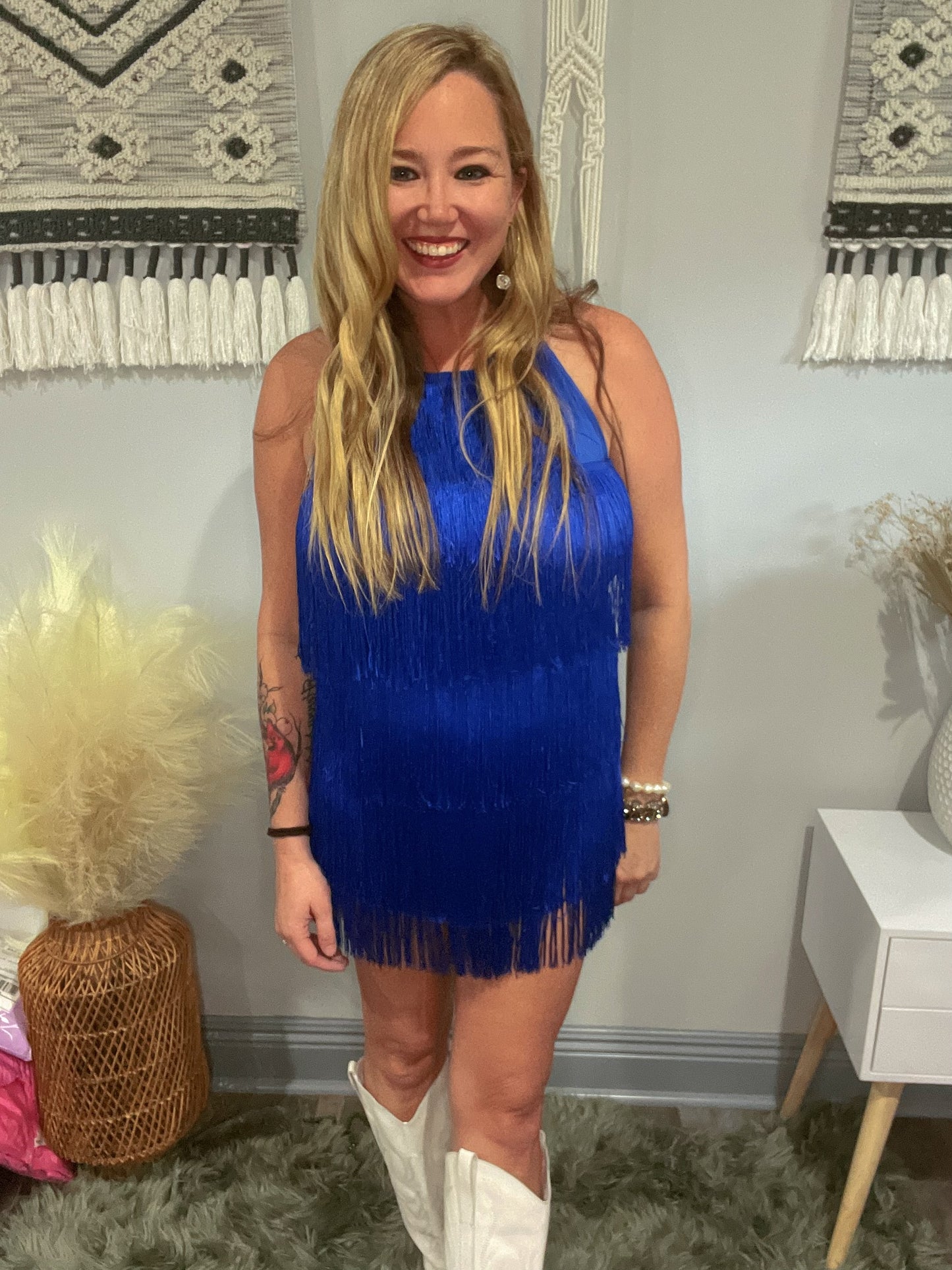 Dancing In Blue Fringe