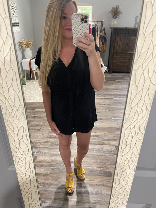 Little Black Romper