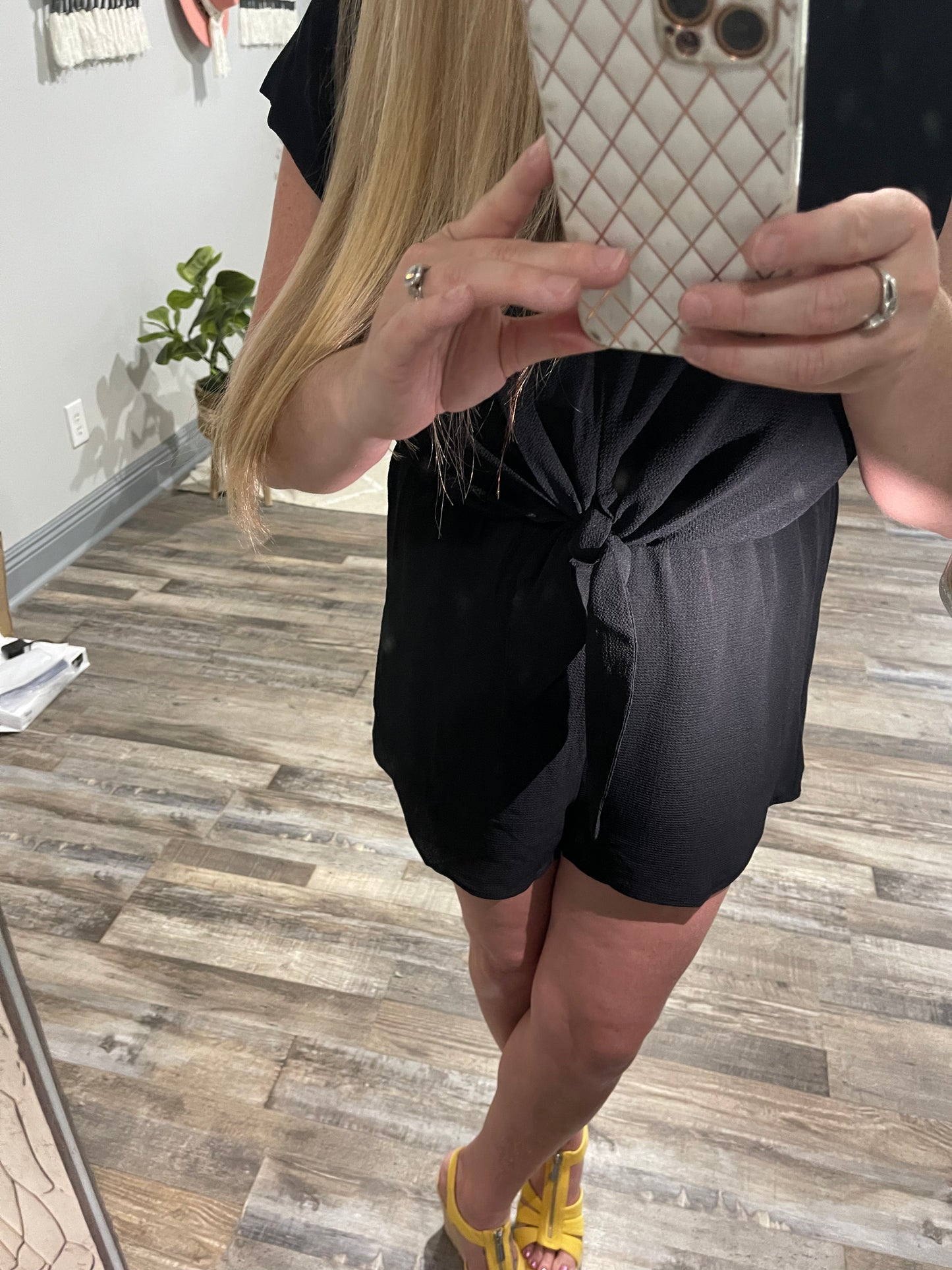 Little Black Romper